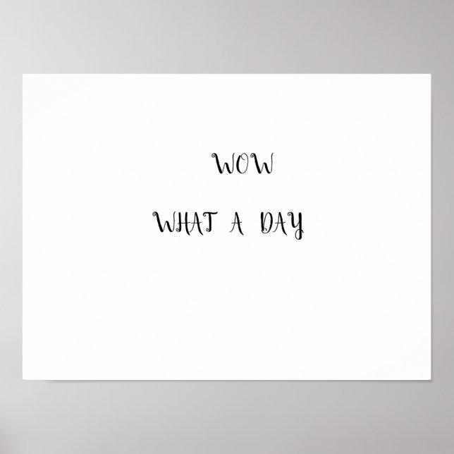 tshirts for a great day poster (Front)