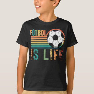 Tshirts pour enfants de football, Retro Style Foot