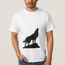  Tshirts with wolf howling  images
