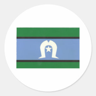 TSI Flag Classic Round Sticker