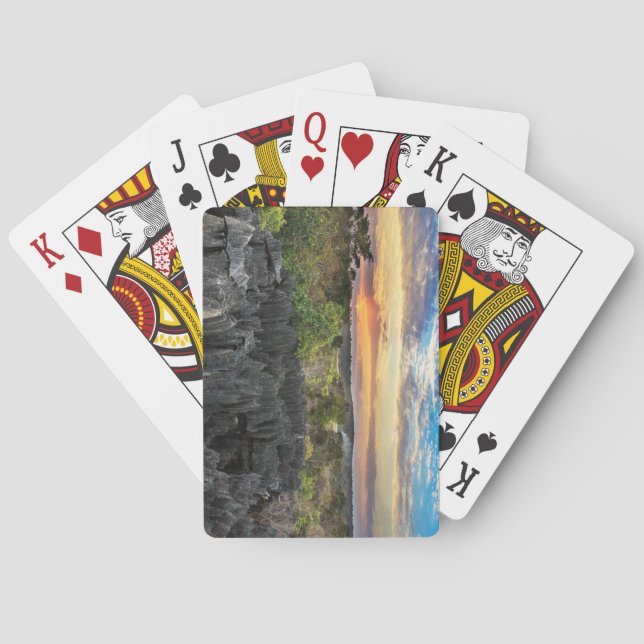 Tsingy de Bemaraha Integral Reserve, Madagascar Playing Cards (Back)