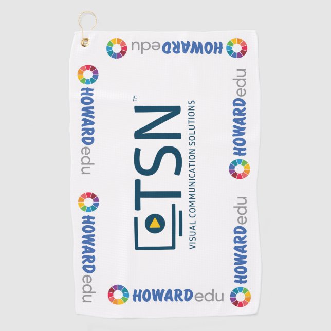 TSN & Howard Golf Towel (Front)