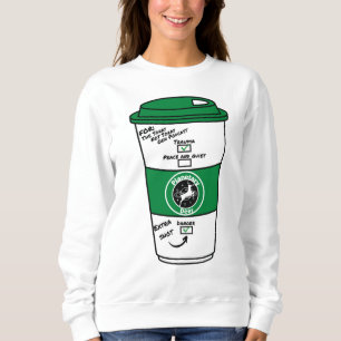TSNSG Planetary Deer Cup Sweatshirt