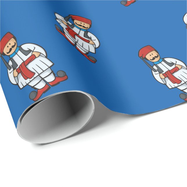 Tsolias Cartoon Pattern Wrapping Paper (Roll Corner)