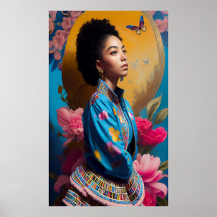Tsonga princess portrait poster
