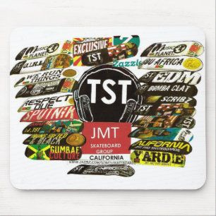 TST Angel Merchandise Skateboard Collection Mouse Pad