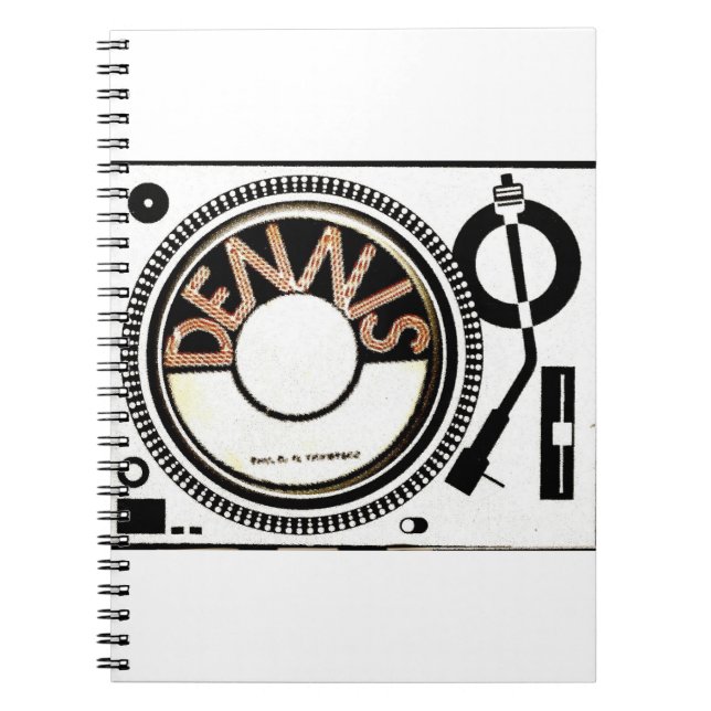 TST /DENNIS BRAND NOTEBOOK (Front)