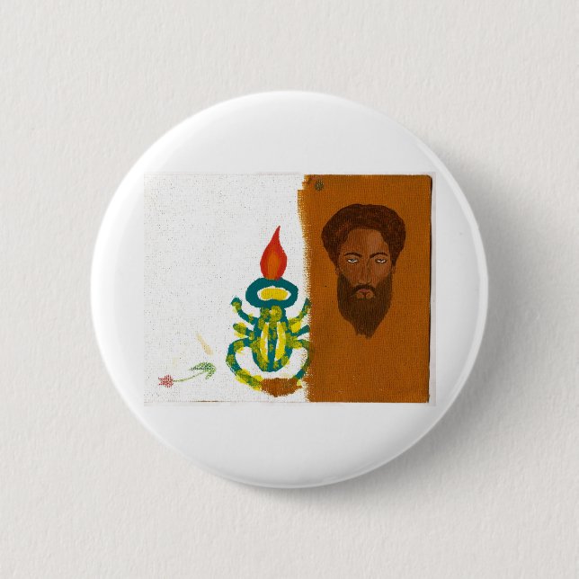 TST /FLO ART 2 INCH ROUND BUTTON (Front)