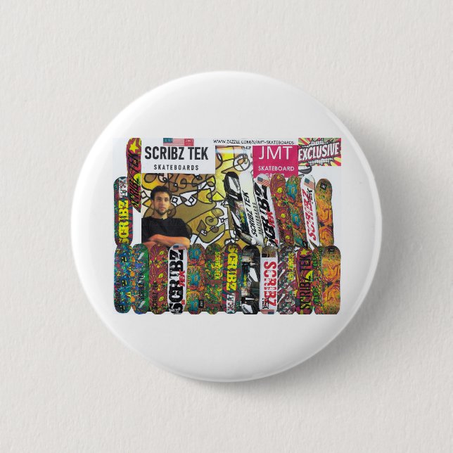 TST /SCRIBZ 2 INCH ROUND BUTTON (Front)