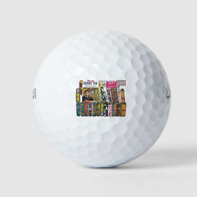 TST /SCRIBZ GOLF BALLS (Front)