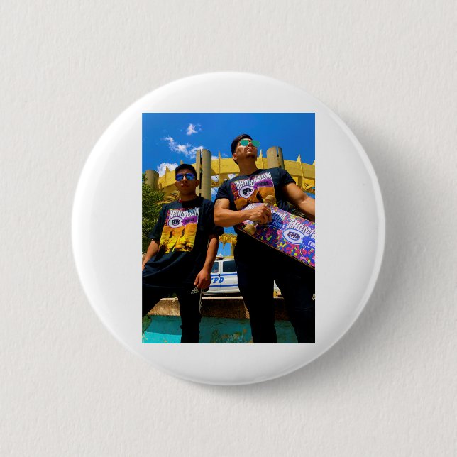 TST SKATEBOARDS MERCH 2 INCH ROUND BUTTON (Front)