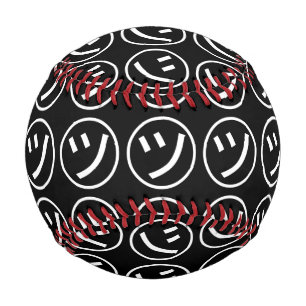㋡ Tsu Kana Katakana Smiling Emoji / Emoticon Baseball