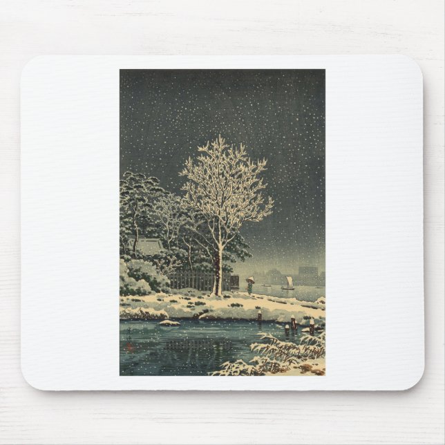 Tsuchiya Koitsu 土屋光逸 Sumidagawa Forest Tokyo Mouse Pad (Front)