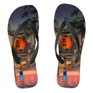 Tsuchiya Koitsu - Evening at Ushigome Flip Flops