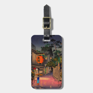 Tsuchiya Koitsu - Evening at Ushigome Luggage Tag