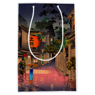 Tsuchiya Koitsu - Evening at Ushigome Medium Gift Bag
