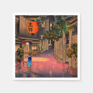 Tsuchiya Koitsu - Evening at Ushigome Napkin