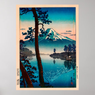 Tsuchiya Koitsu – Fuji from Tago Bay Poster