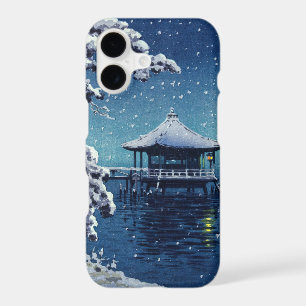 Tsuchiya Koitsu - Neige sur l'Ukimido à Katada