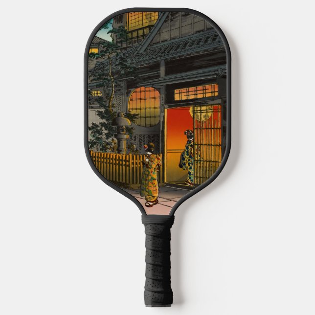 Tsuchiya Koitsu - Side Street Araki in Yotsuya Pickleball Paddle (Front)