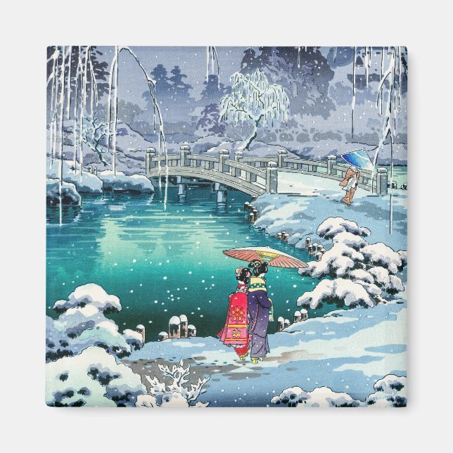 Tsuchiya Koitsu - Spring Snow at Maruyama Magnet (Front)