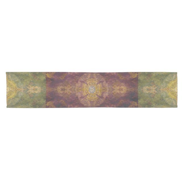 Tsukuyomi-purple Short Table Runner (Horizontal)