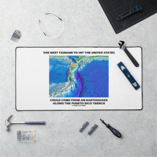 Tsunami Porto Rico Tectonique de plaque de tranché