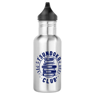 Tsundoku Club Book Lovers Bibliophile Booktok  532 Ml Water Bottle