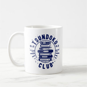 Tsundoku Club Book Lovers Bibliophile Booktok Coffee Mug