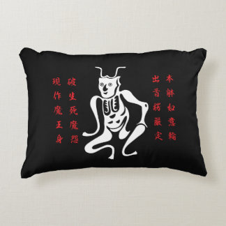 Tsuno-daishi Protection Symbol-01 Accent Pillow