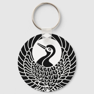 Tsuru-mon Keychain