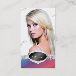 TT-Diamond Bliss Colour Beauty Pageant Photo Card