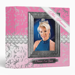 TT-Mrs. Princess Beauty Pageant Binder Two Tone