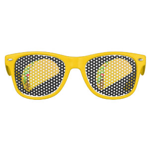 TTACOS FUNNYBIRTHDAY Party Lunettes de soleil