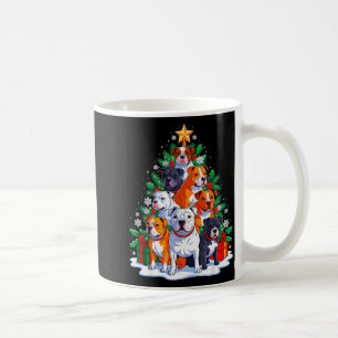 Ttbull Tree Christmas Ttbull Lover Xmas Squad Men Coffee Mug