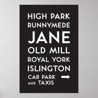 TTC - Bloor-Danforth High Park Poster