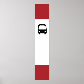 TTC Bus Stop Poster
