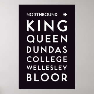 TTC - Poster des stations au nord
