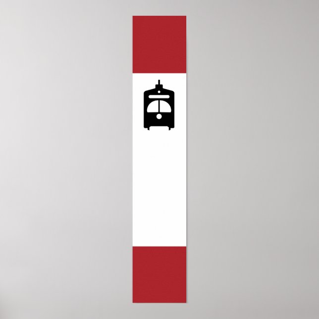 TTC Streetcar Stop Poster (Front)