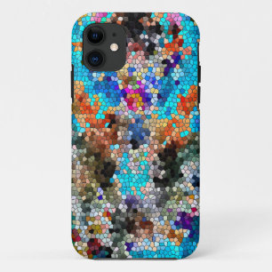 TTEQOTGCubismINV SGDRKDP BLUE iPhone 11 Case