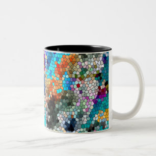 TTEQOTGCubismINV SGDRKDP BLUE Two-Tone Coffee Mug