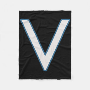 Ttlefield V Letter Games Funny Gaming Video Game A Fleece Blanket