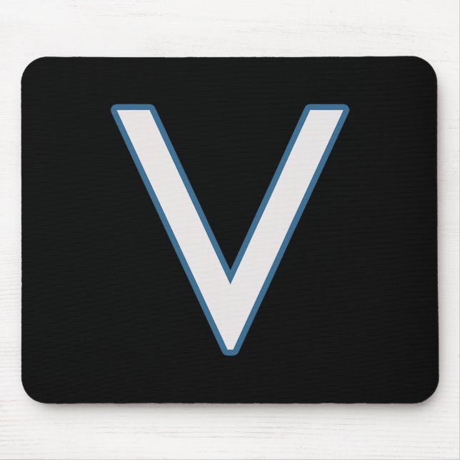 Ttlefield V Letter Games Funny Gaming Video Game A Mouse Pad (Front)