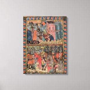TtoB The Israelites leaving Egypt Canvas Print