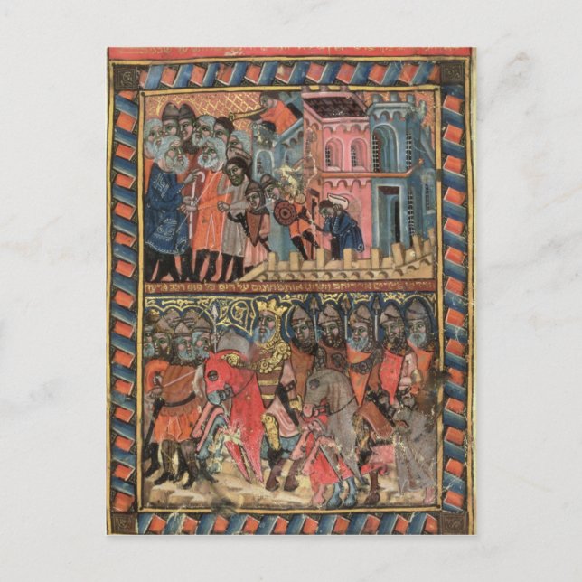 TtoB The Israelites leaving Egypt Postcard (Front)