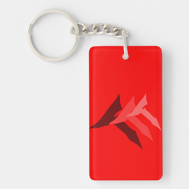TTT RED KEY KEYCHAIN (Front)