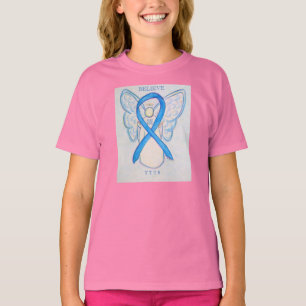 TTTS Blue Awareness Ribbon Angel Custom Shirt