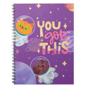 "Tu As Ça" Mignons Carnet Spatial