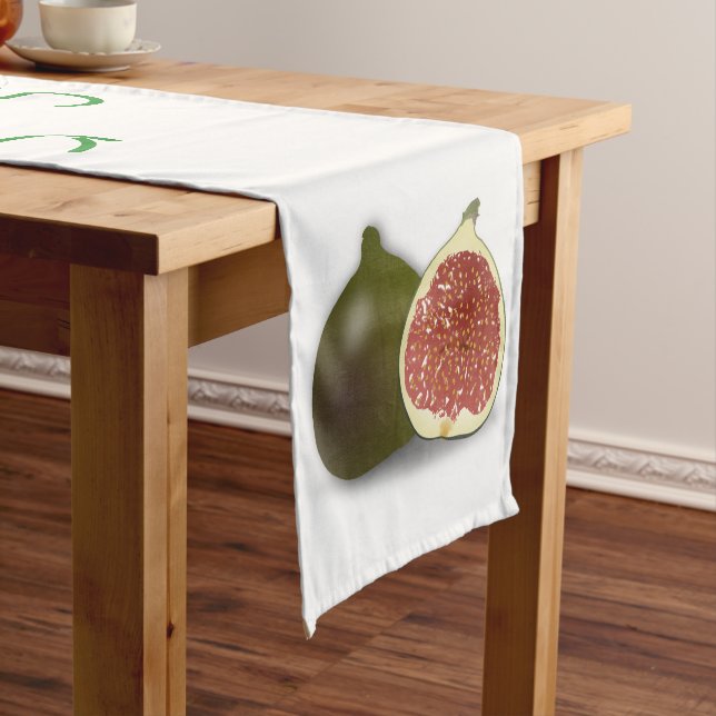 Tu Bishvat Fig Short Table Runner (In Situ)
