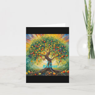 Tu Bishvat Happy New Year For Trees  Card